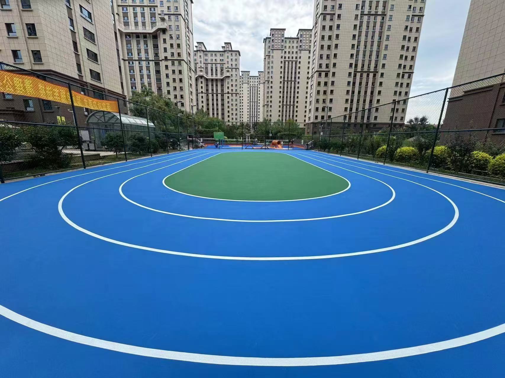 沈阳新民市学校塑胶跑道塑胶地坪 - 价格